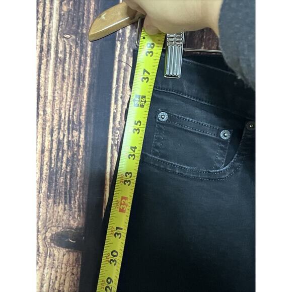 J Crew Jeans Sz 29 High Ride Skinny Black Women Stretchy Denim Preppy - Picture 7 of 8
